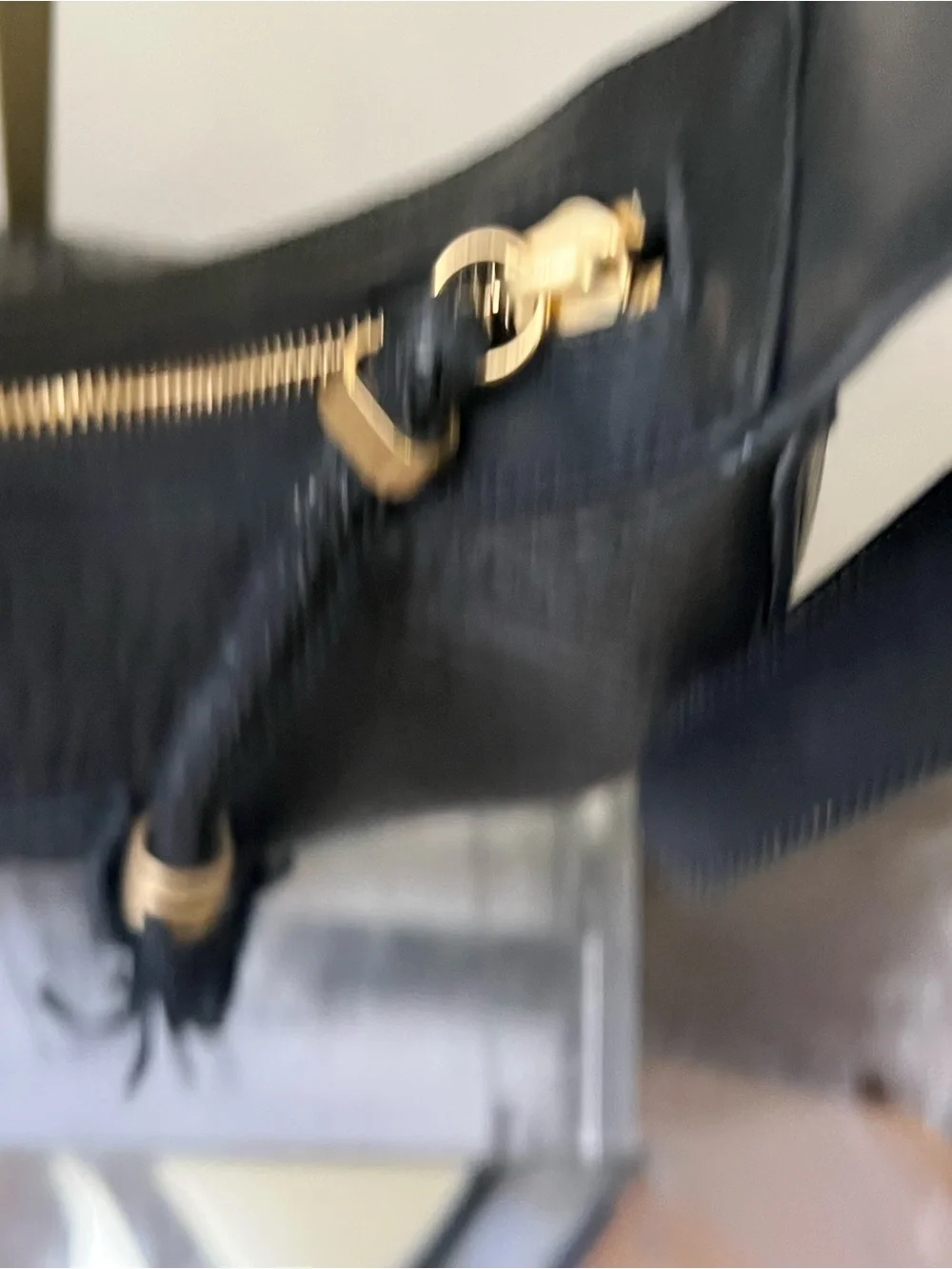Classic Black Leather Hobo Shoulder Bag - Sleek Everyday Beautiful bag!!!